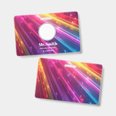 Aangepaste badges Visitekaartje (Voor- en achterkant)