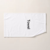 aangepaste badhanddoek handdoek (Handdoek)