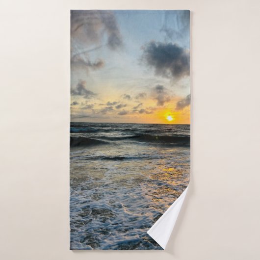 Aangepaste badhanddoek Voeg uw eigen foto cadeau (Badhanddoek)