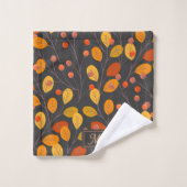 Aangepaste badhanddoeken set met familienaam bad handdoek (Wasdoekje)