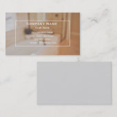 Aangepaste badkamer aannemer Visitekaartje (Voorkant / Achterkant)