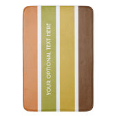 Aangepaste badmatten voor stripes Patroon (Voorkant Verticaal)