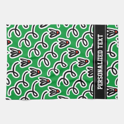 Aangepaste badminton handdoek | Ontwerp van sportt (Horizontaal)