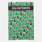 Aangepaste badminton handdoek | Ontwerp van sportt (Verticaal)