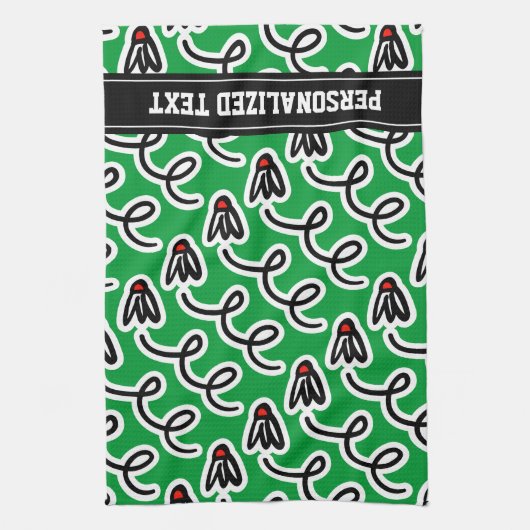 Aangepaste badminton handdoek | Ontwerp van sportt (Verticaal)