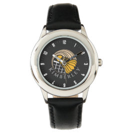Aangepaste Badminton Modern Player Coach Birdie Horloge
