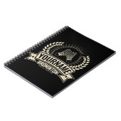 Aangepaste Badminton Player Name Racquet Sports Notitieboek (Linkerzijde)