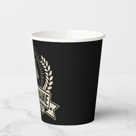 Aangepaste Badminton Player Name Racquet Sports Papieren Bekers (Links)