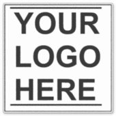 Aangepaste Bagage Logo | waterdichte vinylkoffer Sticker (Voorkant)