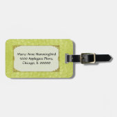 Aangepaste bagage voor orkest voor struisvogels bagagelabel (Voorkant horizontaal)