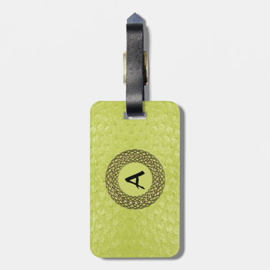 Aangepaste bagage voor orkest voor struisvogels bagagelabel (Achterkant verticaal)