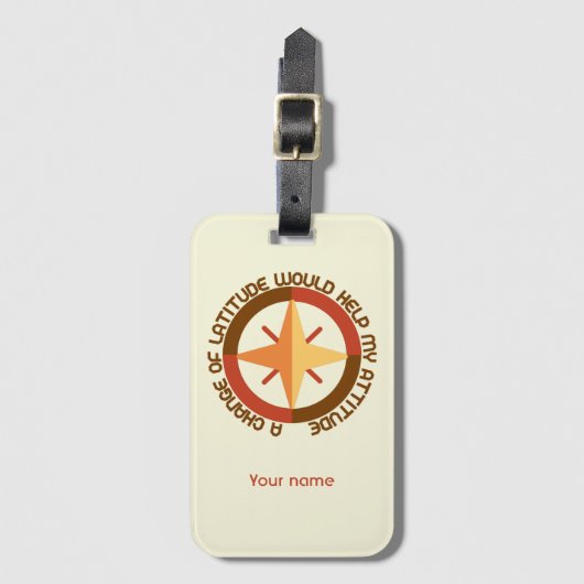 Aangepaste Bagagelabel Aangepaste naam backpacker (Voorkant (verticaal))