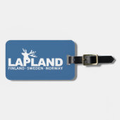 AANGEPASTE bagagelabel LAPLAND (Voorkant horizontaal)