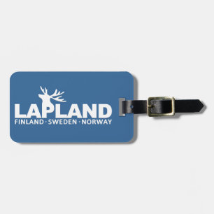 AANGEPASTE bagagelabel LAPLAND