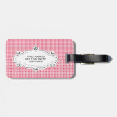 Aangepaste Bagagelabels (Achterkant horizontaal)