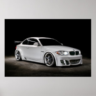 Aangepaste Bagged Widebody BMW 1 reeks Poster