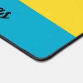 Aangepaste Bahama-markering voor tekst Bureaumat (Hoek)