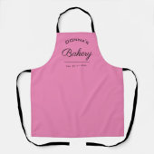 Aangepaste Bakery Apron Schort (Voorkant)