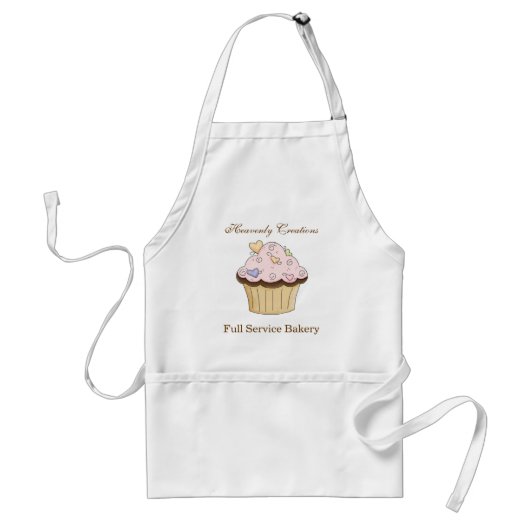 Aangepaste Bakery Business Apron Standaard Schort (Voorkant)