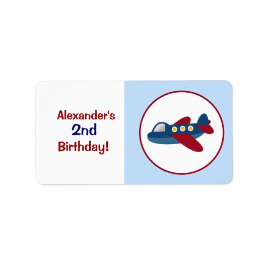 Aangepaste baketiketten of Stickers voor vliegtuig (Voorkant)