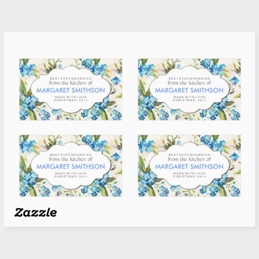 Aangepaste bakken, Jam, Inblikken Label (Vel)