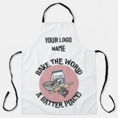 Aangepaste bakken Schort (Voorkant)