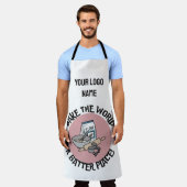 Aangepaste bakken Schort (Gedragen)