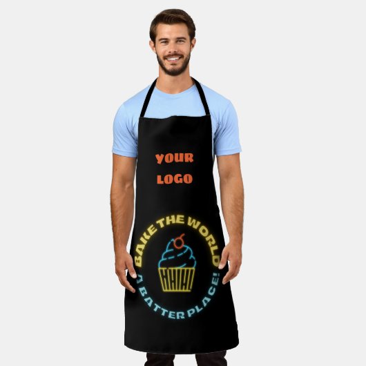 Aangepaste bakken Schort (Gedragen)