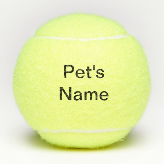 Aangepaste bakken tennisballen (Voorkant)