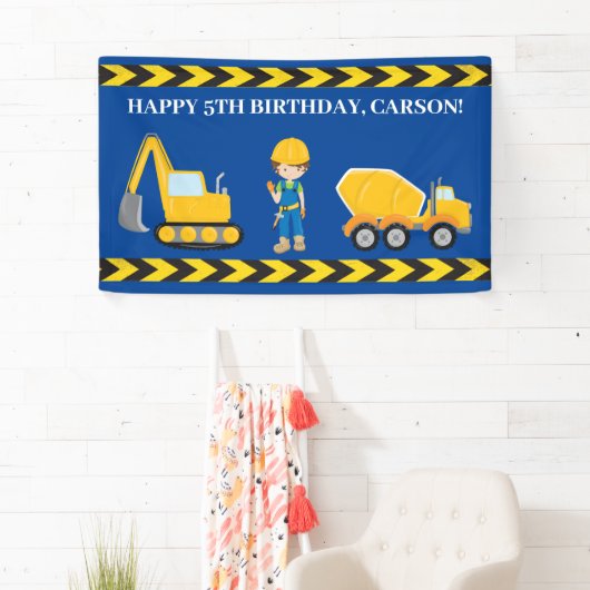 Aangepaste bakken voor bouwvoertuigen - Fijne verj Spandoek (Insitu)