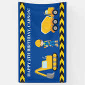 Aangepaste bakken voor bouwvoertuigen - Fijne verj Spandoek (Verticaal)