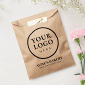 Aangepaste bakkerij-Logo Bedankzakje (Gezegeld)