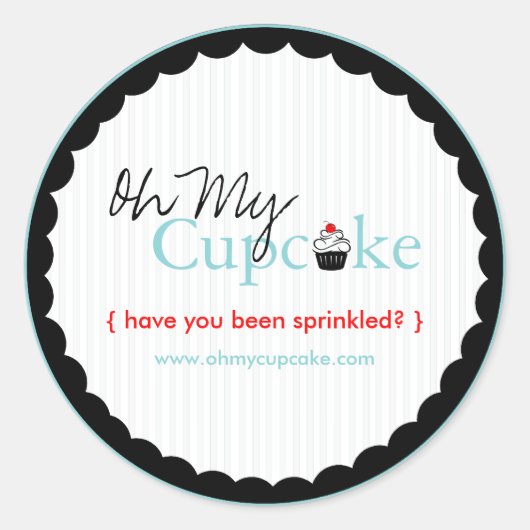 Aangepaste Bakkerij Verpakking Stickers (Voorkant)