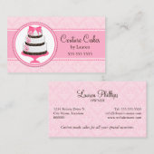 Aangepaste bakkerij voor coupures visitekaartje (Voorkant / Achterkant)