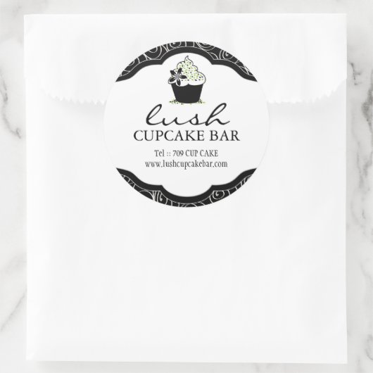 Aangepaste bakkerijlabels | STICKERS (Tas)