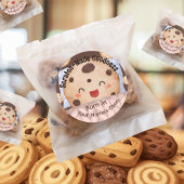 Aangepaste bakkerijsticker | Van scratch gemaakte Ronde Sticker