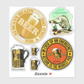 Aangepaste bakkersstickers sticker (Vel)