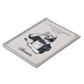 Aangepaste bakrecepten Chef Elegant Notitieboek (Linkerzijde)