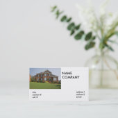 aangepaste baksteen visitekaartje (Staand voorkant)