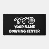 Aangepaste balie mat voor bowlingcentrum (Voorkant)