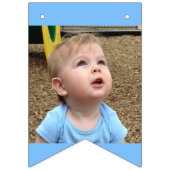 Aangepaste balk Mitzvah Blue Vlaggetjes (Tweede vlag)