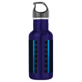 Aangepaste balk Mitzvah Favors Waterfles (Achterkant)