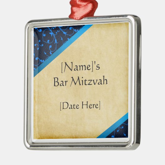 Aangepaste balk Mitzvah Ornament Favors (Links)