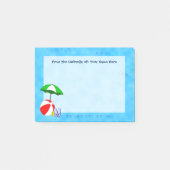 Aangepaste ball-balpool post-it® notes (Voorkant)