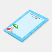 Aangepaste ball-balpool post-it® notes (Schuin)