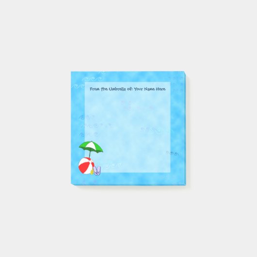 Aangepaste ball- en poolbout Opmerkingen Post-it® Notes (Voorkant)