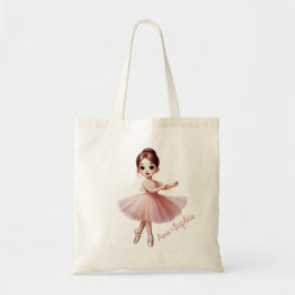 Aangepaste Ballerina Ballet Bag Tote Bag