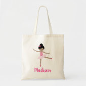 Aangepaste Ballerina Ballet Class Canvas tas (Voorkant)