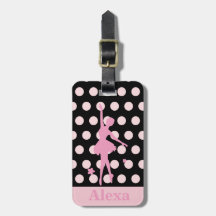 Aangepaste  ballerina polka-punten