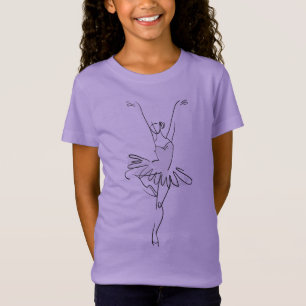 Aangepaste Ballerina-shirten en jassen T-shirt